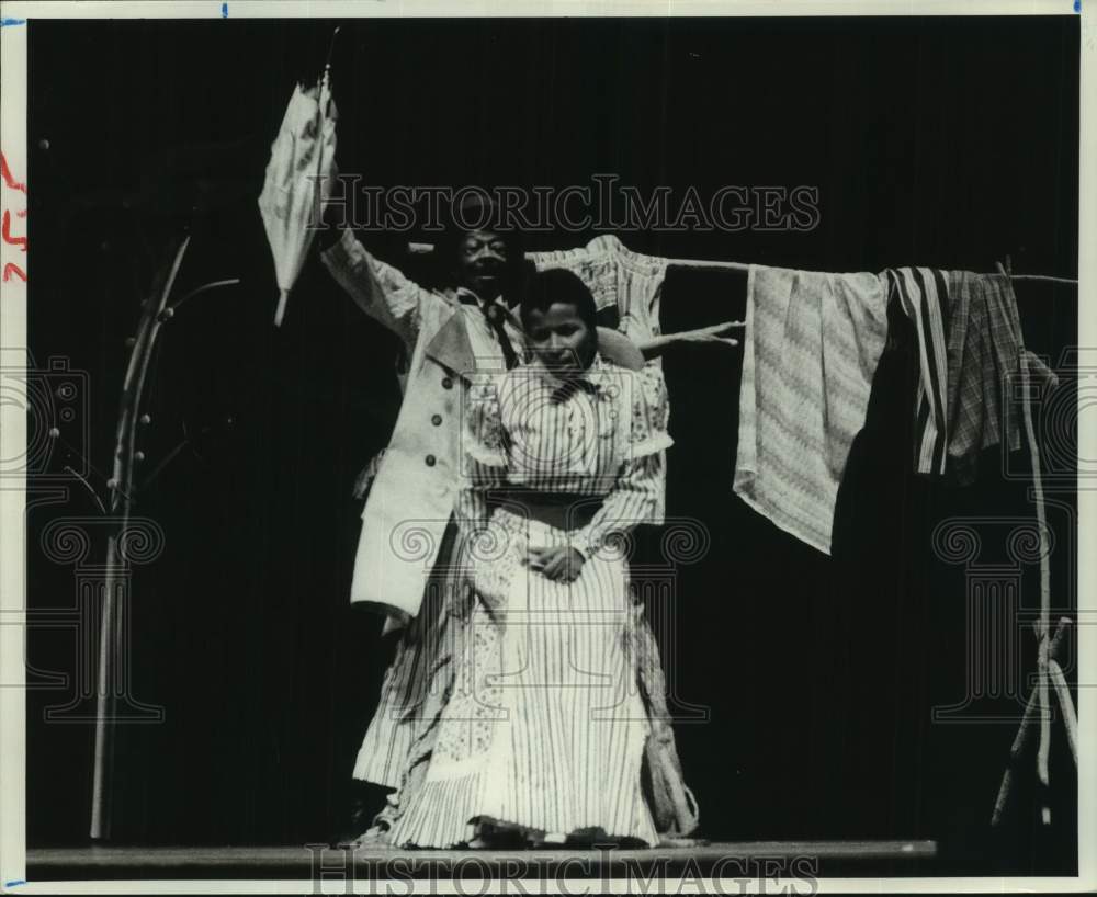 1981 Press Photo Scene From &quot;Treemonisha&quot;, Houston Grand Opera, Texas- Historic Images