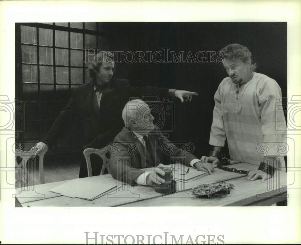 1989 Press Photo Performers in Measure for Measure at Alley Theater, Houston- Historic Images