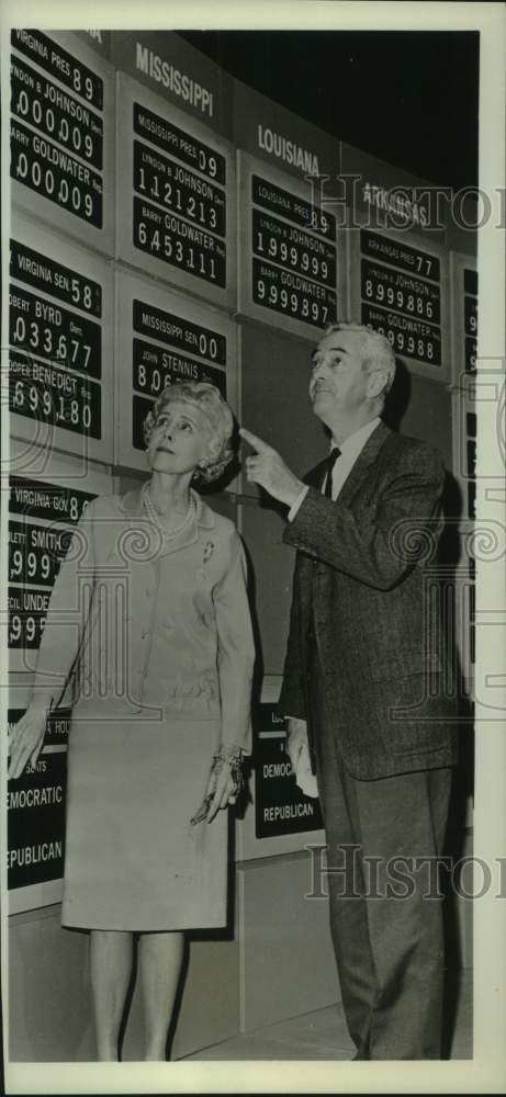 1964 Clare Boothe Luce, former congresswoman - Historic Images