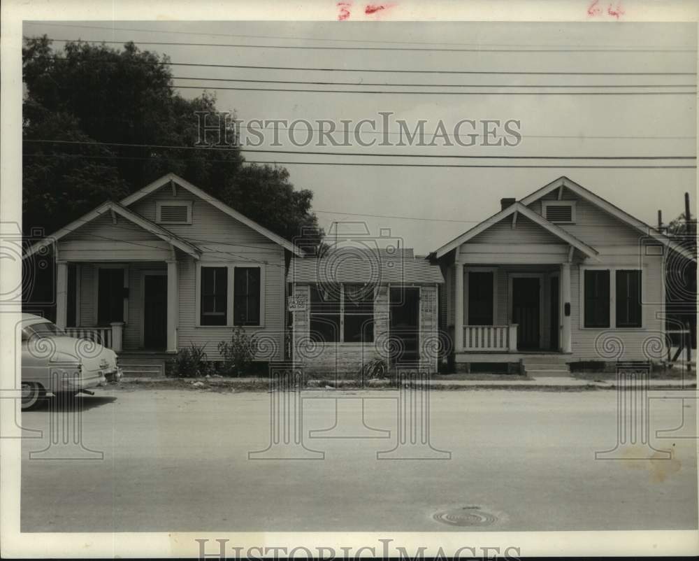 1956 Press Photo Slum in Houston, Texas - hca67504 - Historic Images