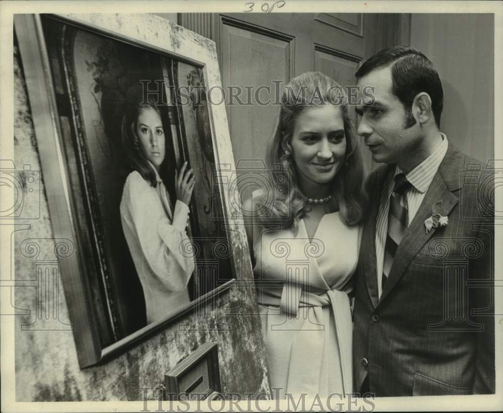1970 Press Photo Photographer Robb Christian Beyer and Subject Jan Winston - Historic Images