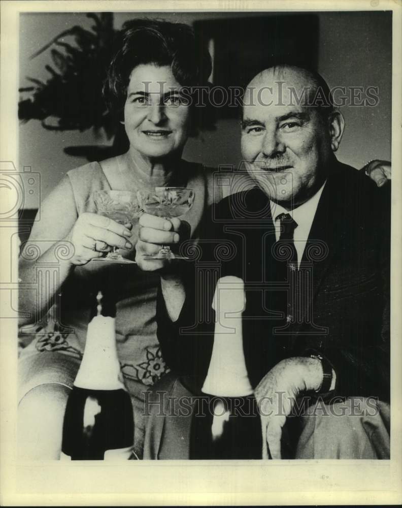 1969 Heart Transplant Recipient Dr. Philip Blaiberg and Wife-Historic Images