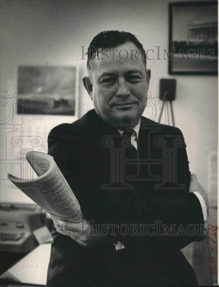 1964 Press Photo Ex-congressman Lendley Garrison Beckworth of Gladewater, Texas - Historic Images