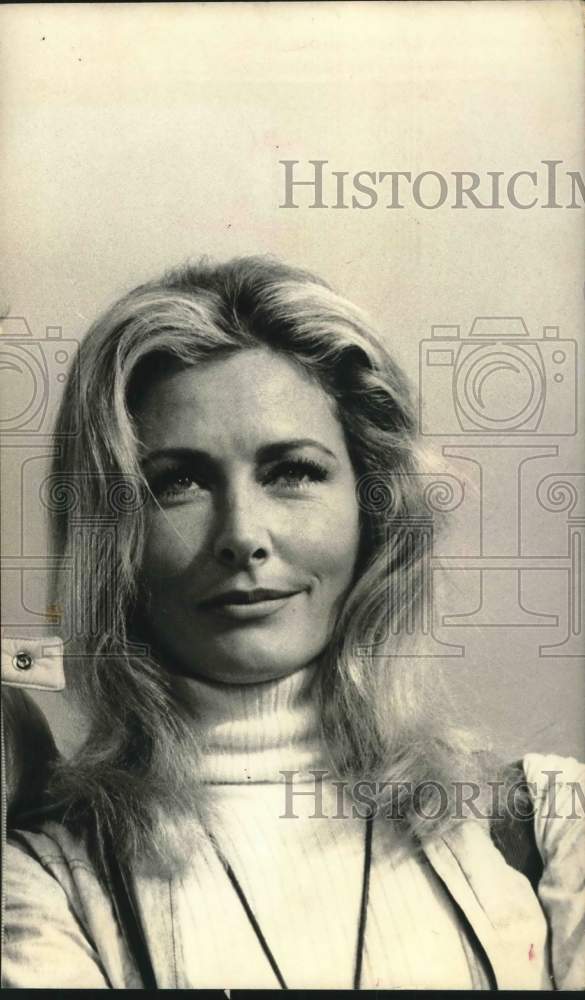 1971 Press Photo Elga Anderson, German actress and singer - Historic Images