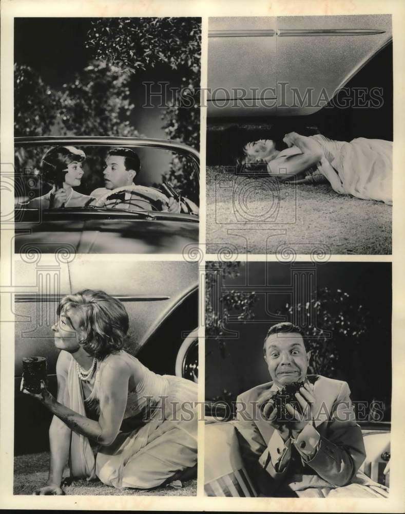 1964 Press Photo Joan Anderson in production scenes - Historic Images