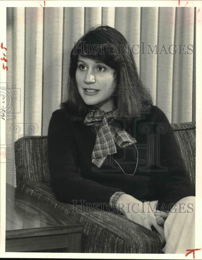 1981 Press Photo Robin Beller, director of Avon Championships of Houston- Historic Images