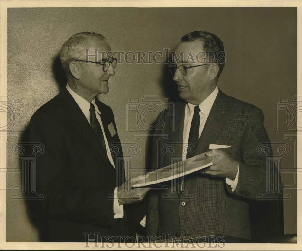 1958 Rex G. Baker, Chairman of the Committee of the University of TX - Historic Images