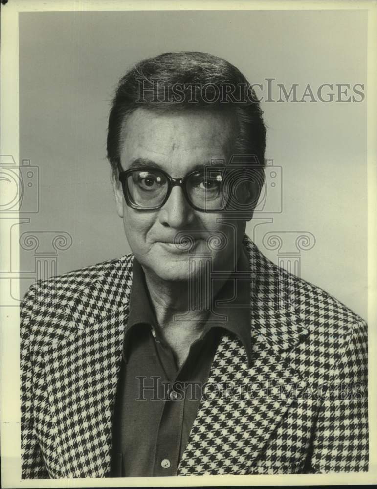 1980 Press Photo Steve Allen hosts &quot;The Steve Allen Comedy Hour&quot; - Historic Images