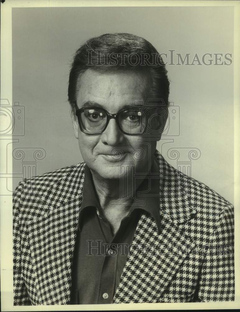 1980 Press Photo Steve Allen hosts "The Steve Allen Comedy Hour" - Historic Images