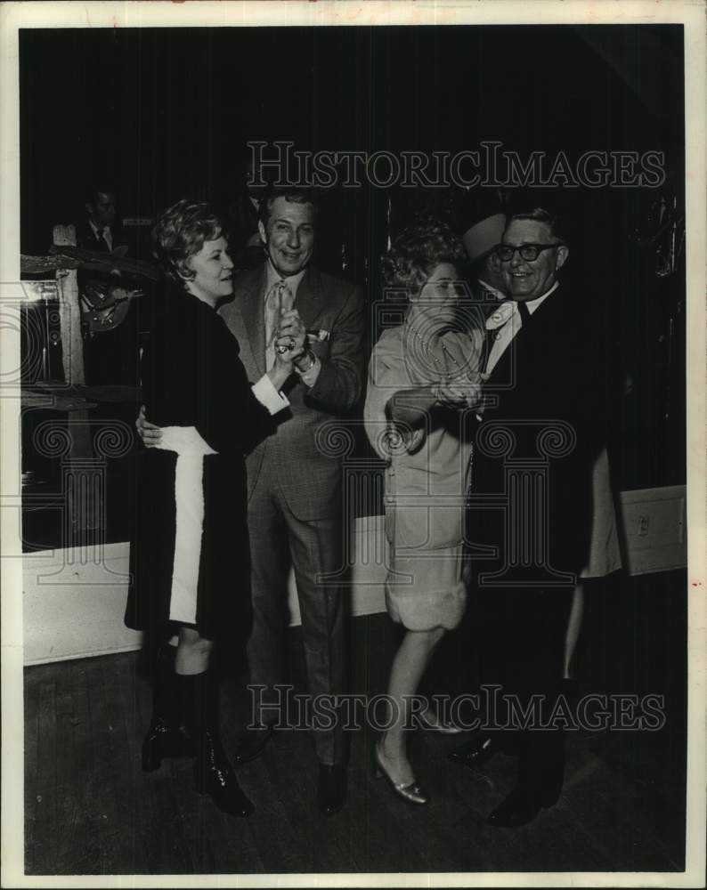 1970 Press Photo Rodeo Board Chair &amp; Mrs Louis Pearce Jr &amp; Pres &amp; Mrs Buddy Bray - Historic Images