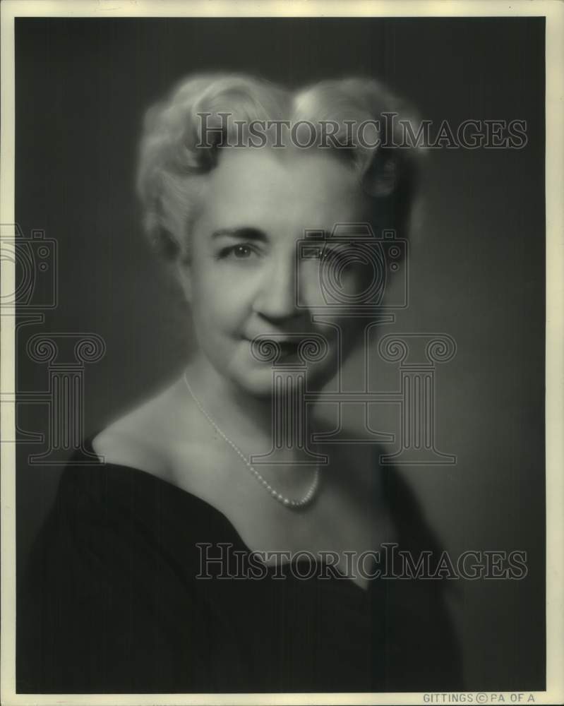 1956 Press Photo Mrs. George A. Butler of Houston - hca74892 - Historic Images