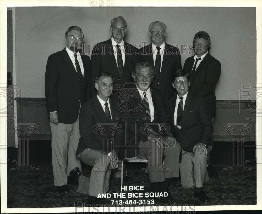 1997 Press Photo Bandleader Hi Bice and the Bice Squad - hca77022- Historic Images