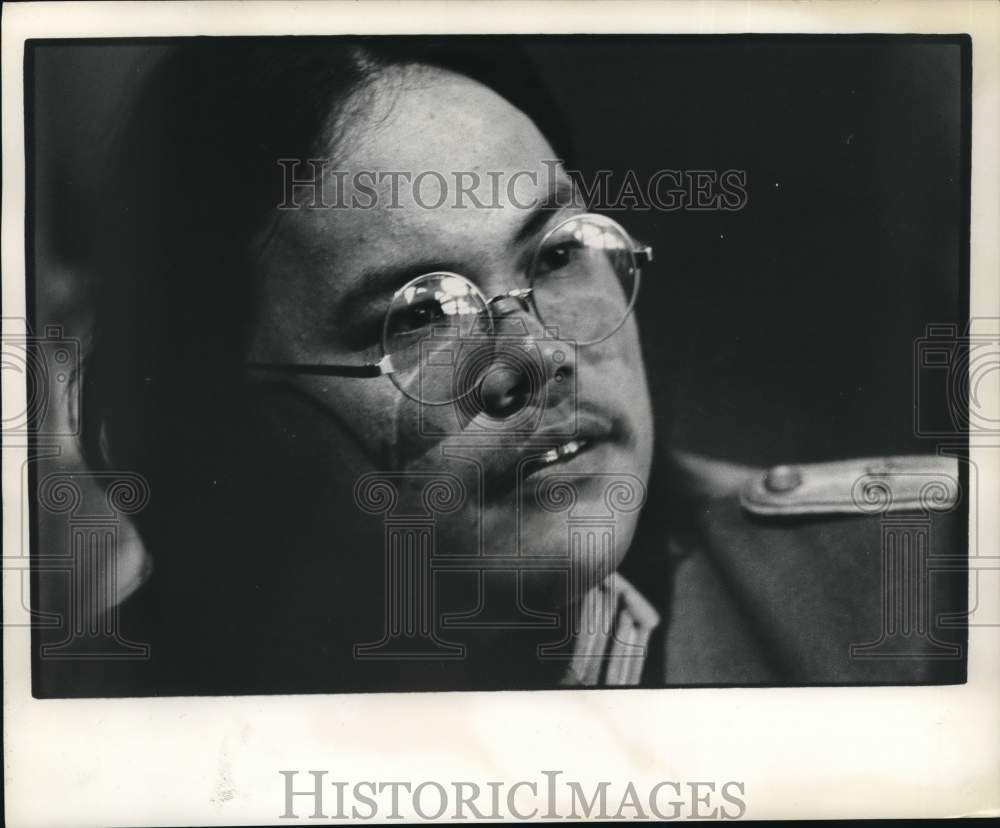 1971 Press Photo Wong Shew Joe during Spiro T. Agnew's Houston visit - hca77433 - Historic Images