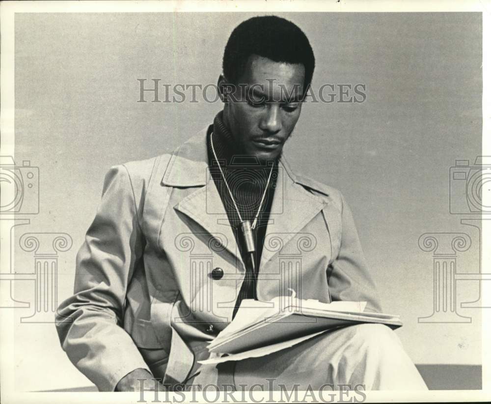 1973 Press Photo Jew Don Boney, One-of-a-Kind TV-Radio Host in Central Texas - Historic Images