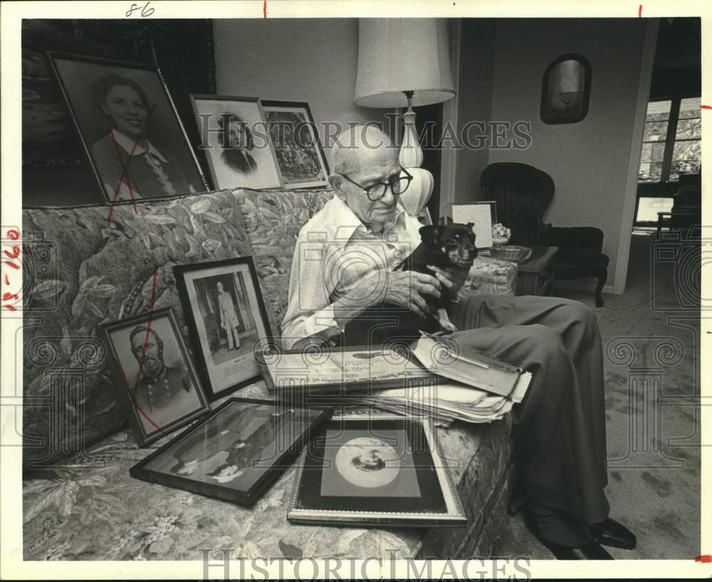 1982 Press Photo Edwin Arnold, 100-Year-Old Attorney in Texas - Historic Images