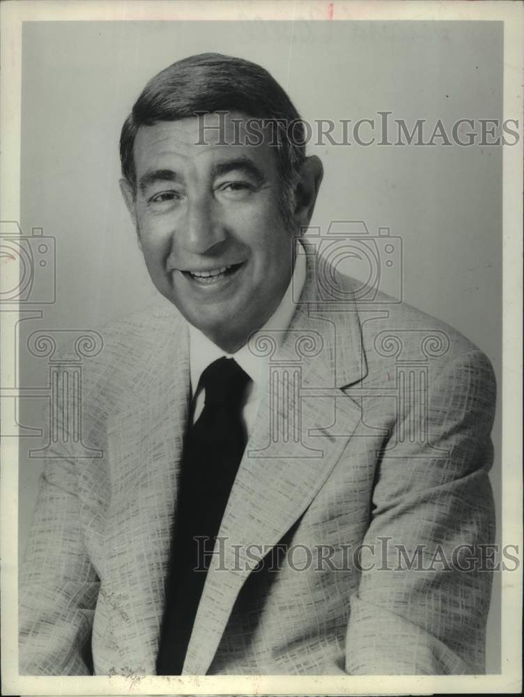 1977 Press Photo Howard Cosell "ABC's Monday Night Football" - hca82242 - Historic Images