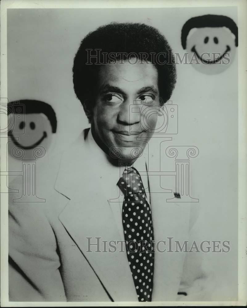 1974 Press Photo Comedian Bill Cosby - Historic Images