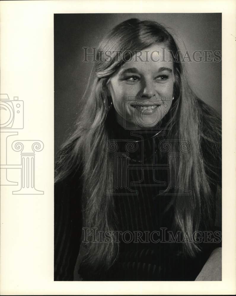 1974 Press Photo Art Gallery Director Flo Crady, Sotheby's Parke-Bernet, Texas - Historic Images