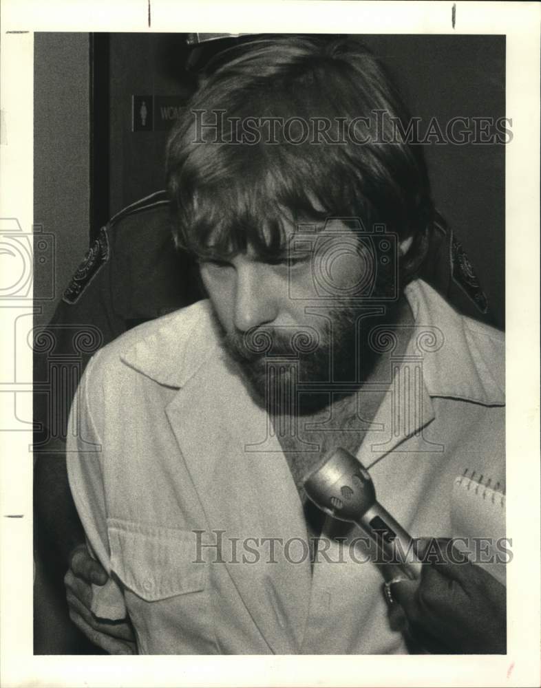 1980 Press Photo Suspect in kidnapping Jack Donald Curfman - Historic Images