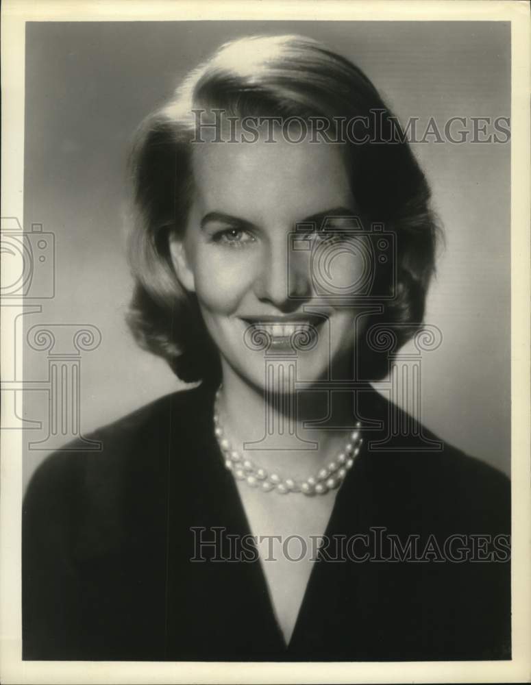 1961 Press Photo Actress Patricia Cutts - Historic Images