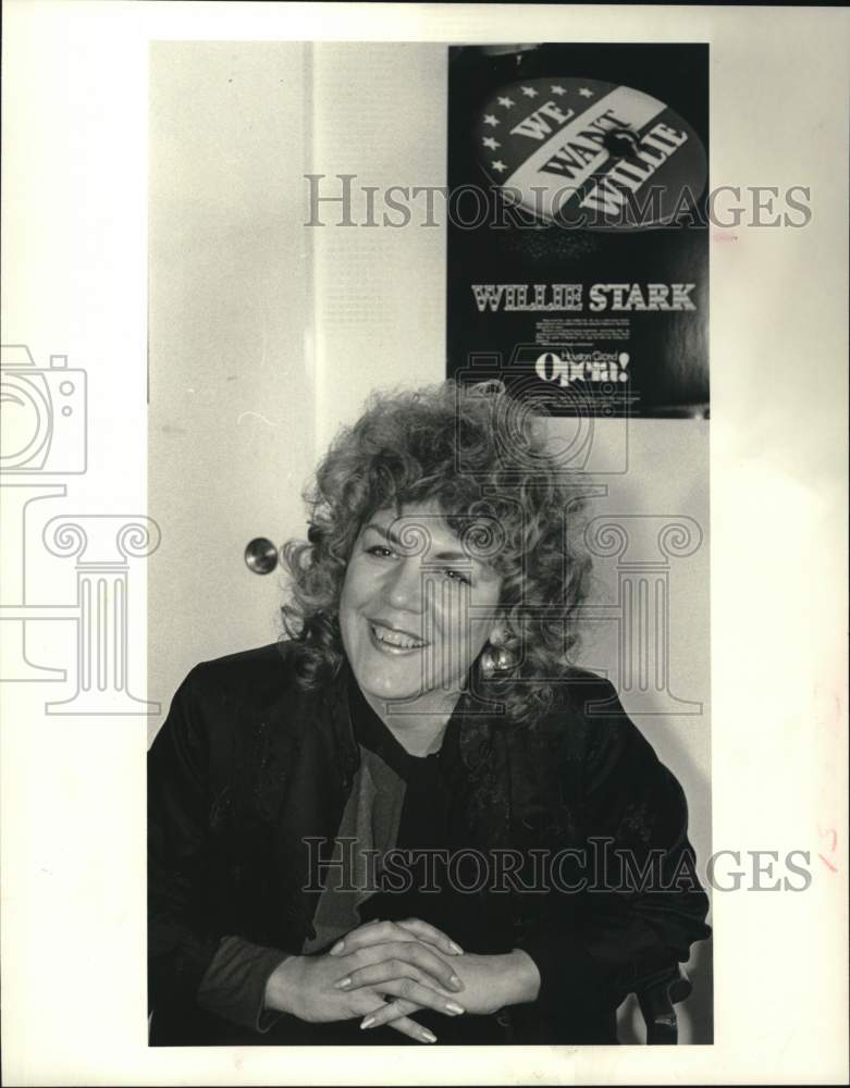 1984 Press Photo Jan Curtis, opera mezzo-soprano - Historic Images