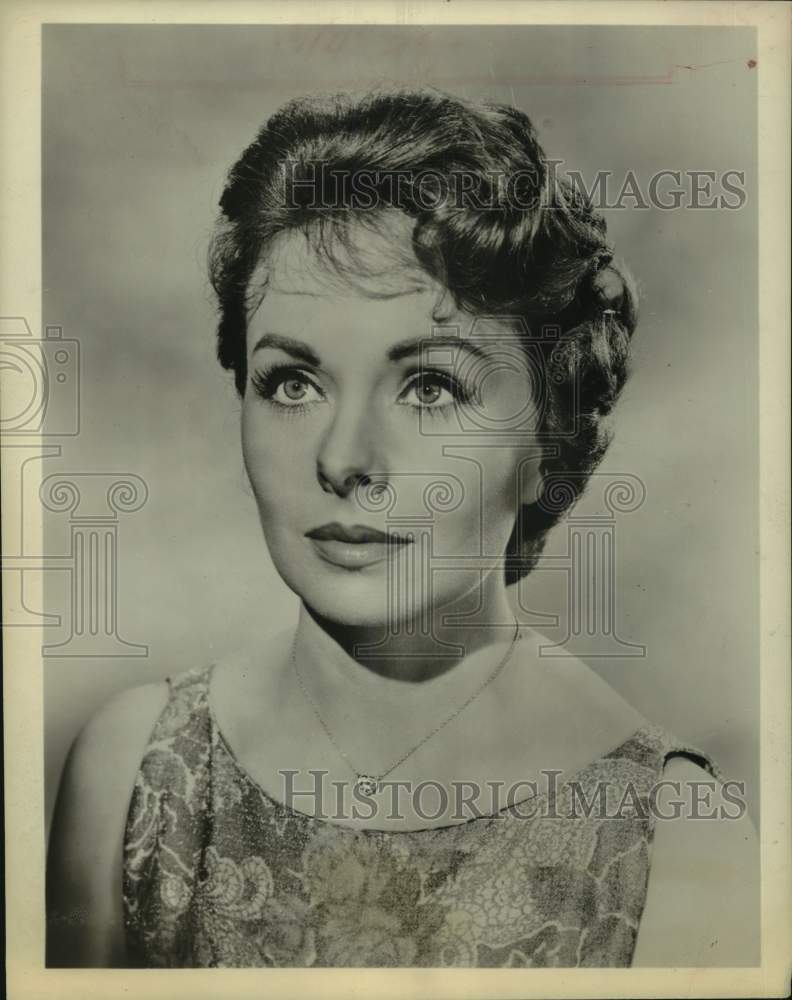 1962 Press Photo Actress Jeanne Crain - Historic Images