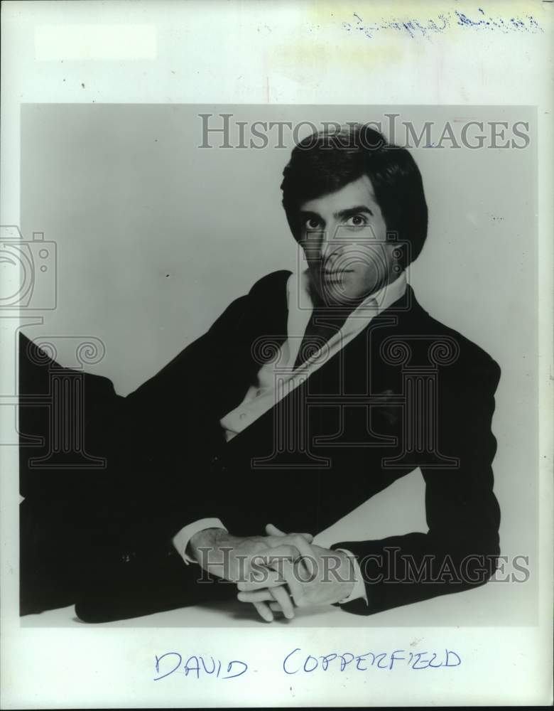 1986 Press Photo David Copperfield, magician - hca85644- Historic Images