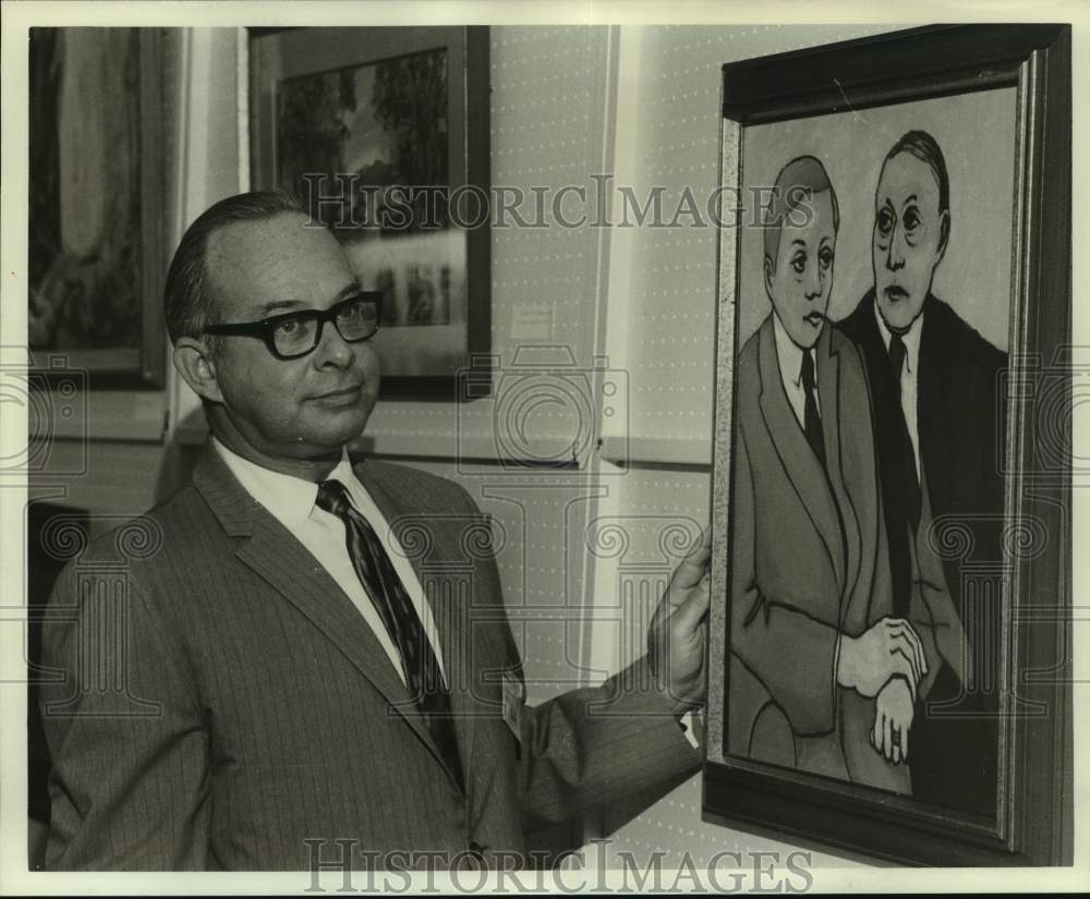 1971 Press Photo Doctor Sheldon Tucker - Historic Images