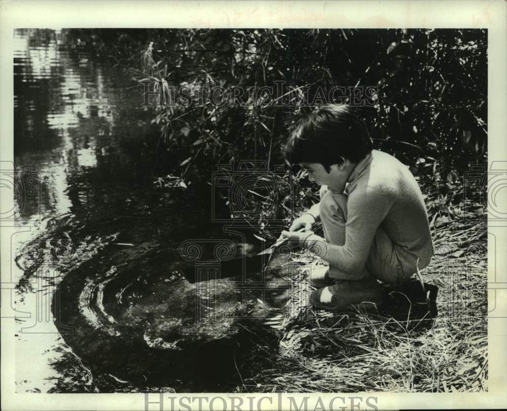 1969 Press Photo Brandon Cruz in ABC Episode, "The Courtship of Eddie's Father" - Historic Images