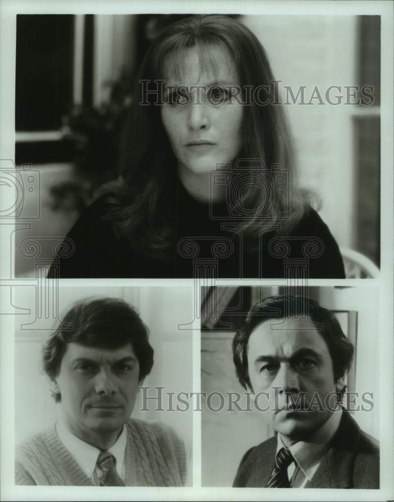 1986 Press Photo Actress Eleanor David and co-stars - Historic Images