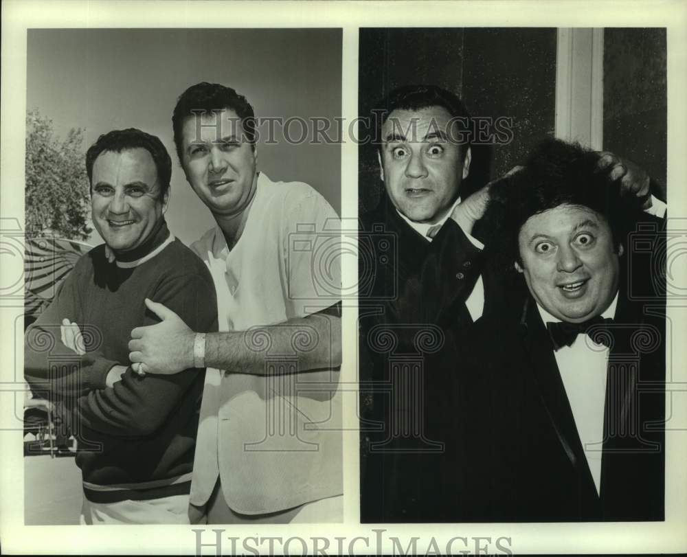 1967 Press Photo Comedian Bill Dana Poses with Peers - Historic Images
