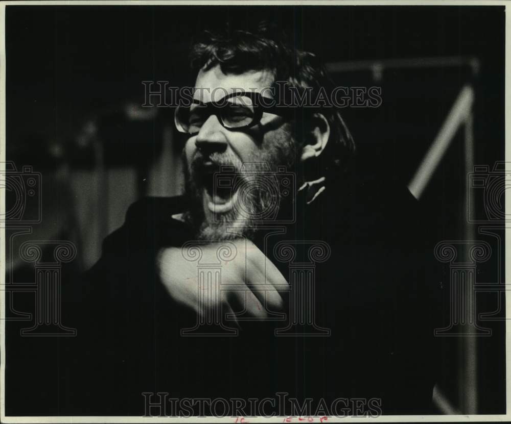 1969 Press Photo Actor Ted D'Arms stars in stage adaptation of "War and Peace" - Historic Images