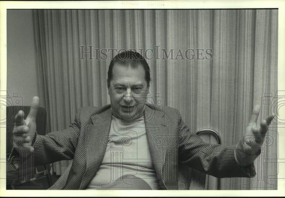 1985 Press Photo Rafael Fruhbeck de Burgos, conductor - Historic Images