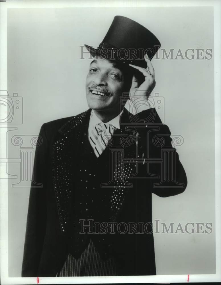 1989 Press Photo Entertainer Charles &quot;Honi&quot; Coles - Historic Images