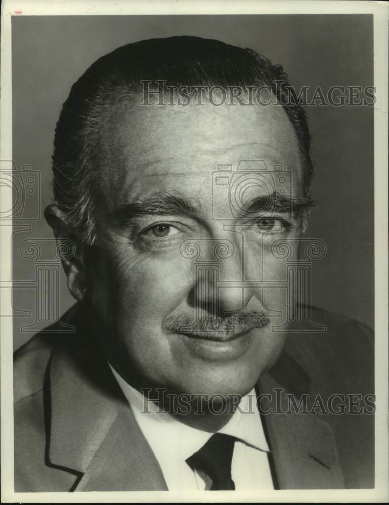 1969 Press Photo CBS Evening News anchor Walter Cronkite - Historic Images