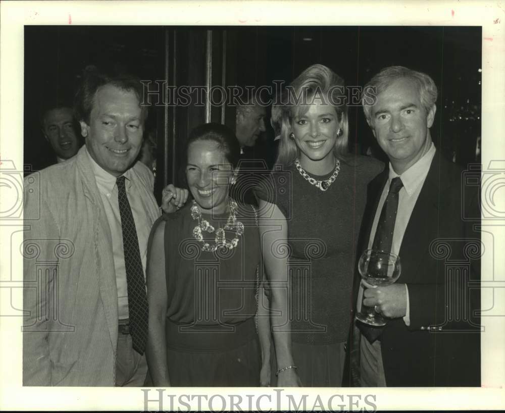 1987 Press Photo David Doty, Mariquita Masterson, Laura Sakowitz & Kevin Cooney - Historic Images