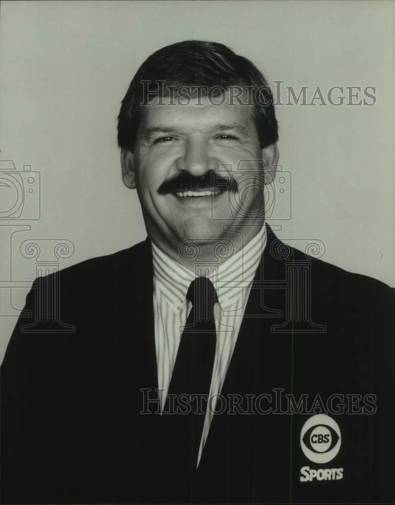 1988 Press Photo ABC broadcaster Dan Dierdorf - hca91099 - Historic Images