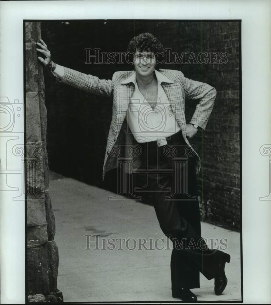 1978 Press Photo American Singer Songwriter from Texas - Mac Davis. - Historic Images