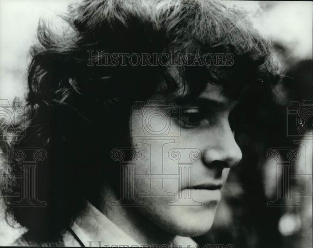 1973 Press Photo Author of &quot;Dry Songs and Scribbles&quot; Donovan - Historic Images