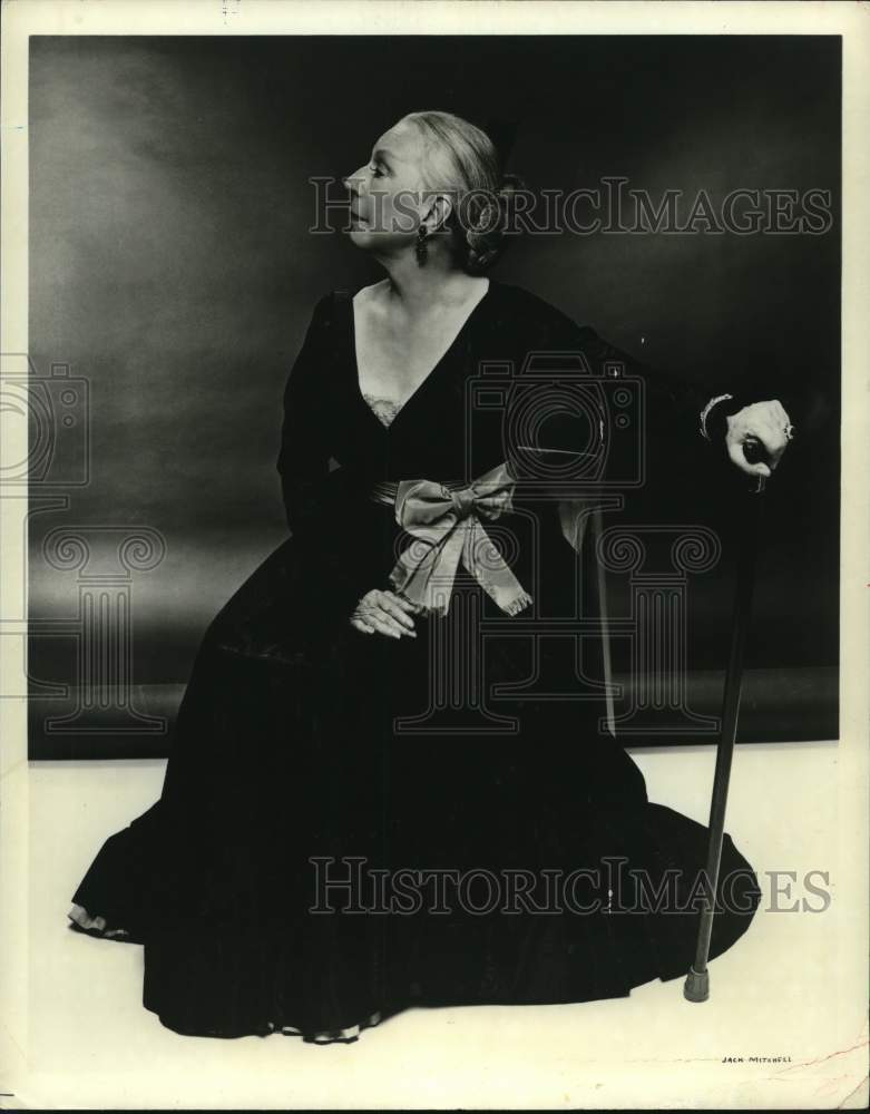 1990 Press Photo Agnes de Mille, Choreographer - Historic Images