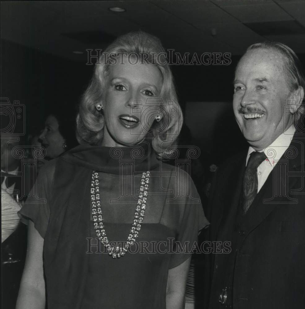 1979 Press Photo Harriet and Paul De Rosiere at March of Dimes Houston gala - Historic Images