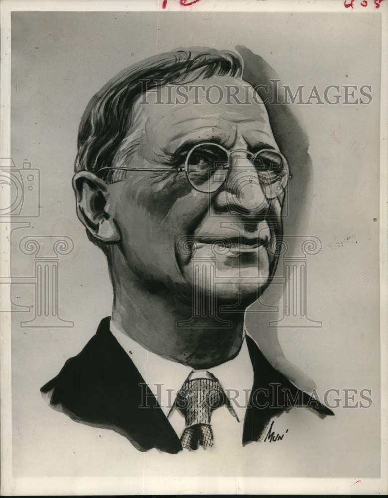 1951 Eamon de Valera, Irish politician - portrait-Historic Images
