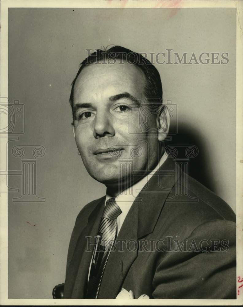 1962 Henry Franks, River Oaks State Bank CEO, VP - Houston-Historic Images