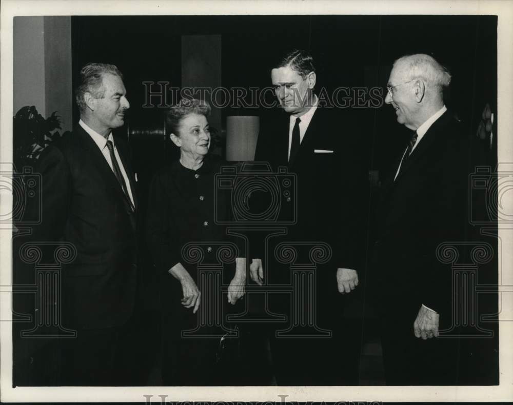 1965 Lon Tinkle-Mrs J Frank Dobie-Frank Wardlaw-Mody Boatwright-TX-Historic Images