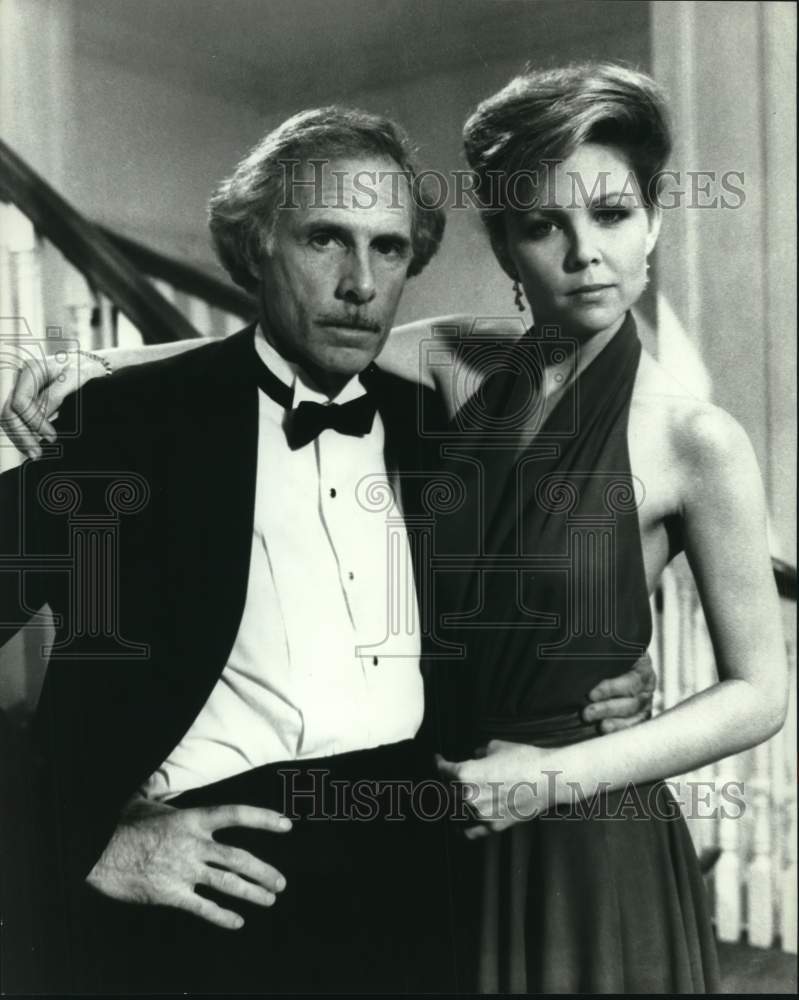 1987 Actor and Actress in Movie Scene - Historic Images
