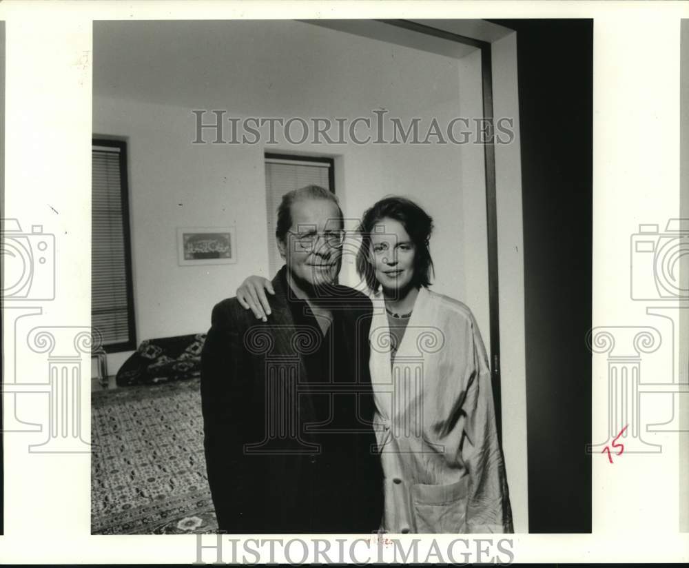 1986 Art Patron Philippa deMenil - Historic Images