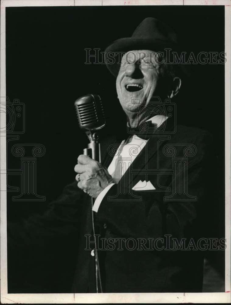 1969 Press Photo Entertainer Jimmy Durante - Historic Images