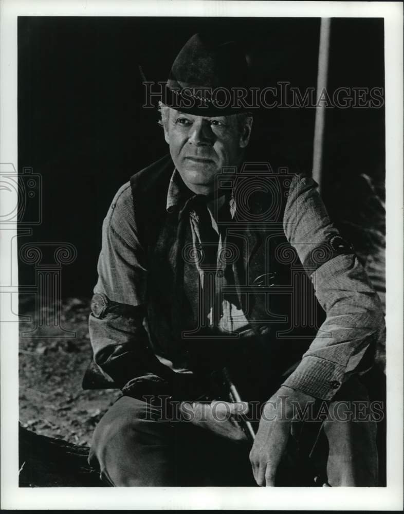 1967 Press Photo Actor Dan Duryea as sheriff - Historic Images