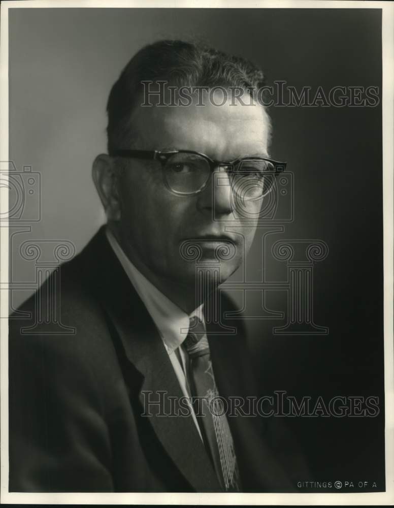 1955 Press Photo Houston Attorney - W.E. Dyche, Jr. - Historic Images