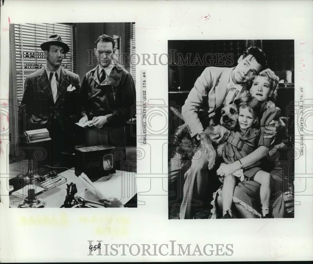 1984 Press Photo Actor William Gargan production scenes; Carlinsky Trivia Quiz - Historic Images